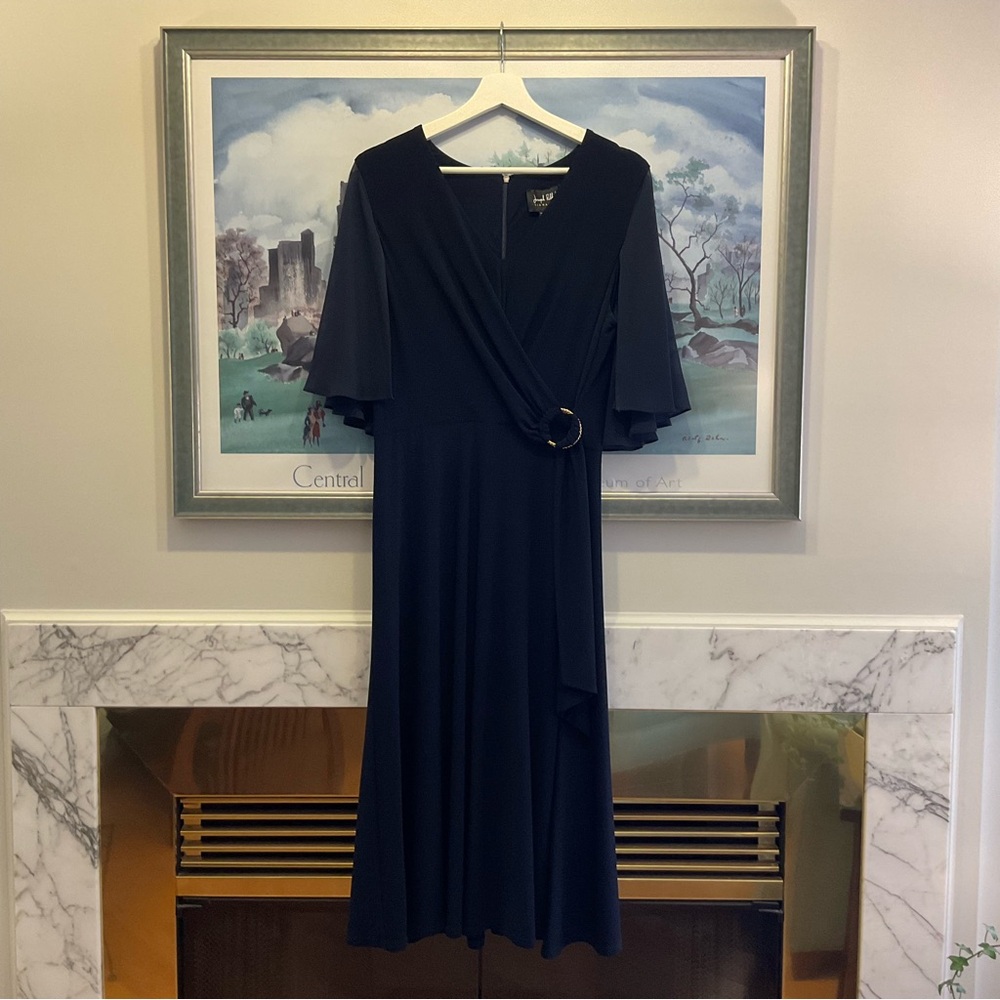 Joseph Ribkoff Navy Dress, Size 12, New with Tags